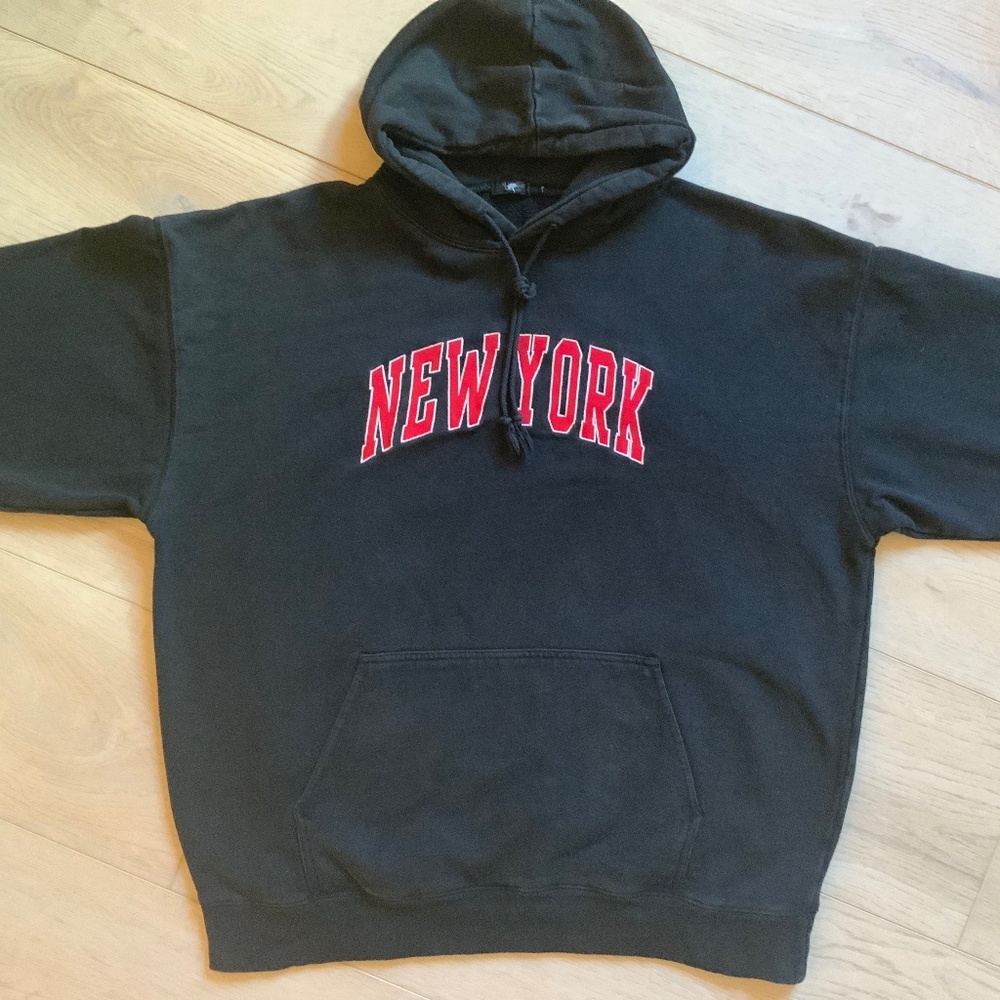 John Galt Brandy Melville New York Oversized Hoodie